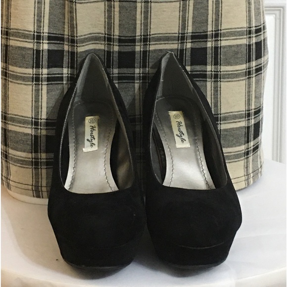 HERSTYLE Suede Wedge Platforms - Picture 2 of 5